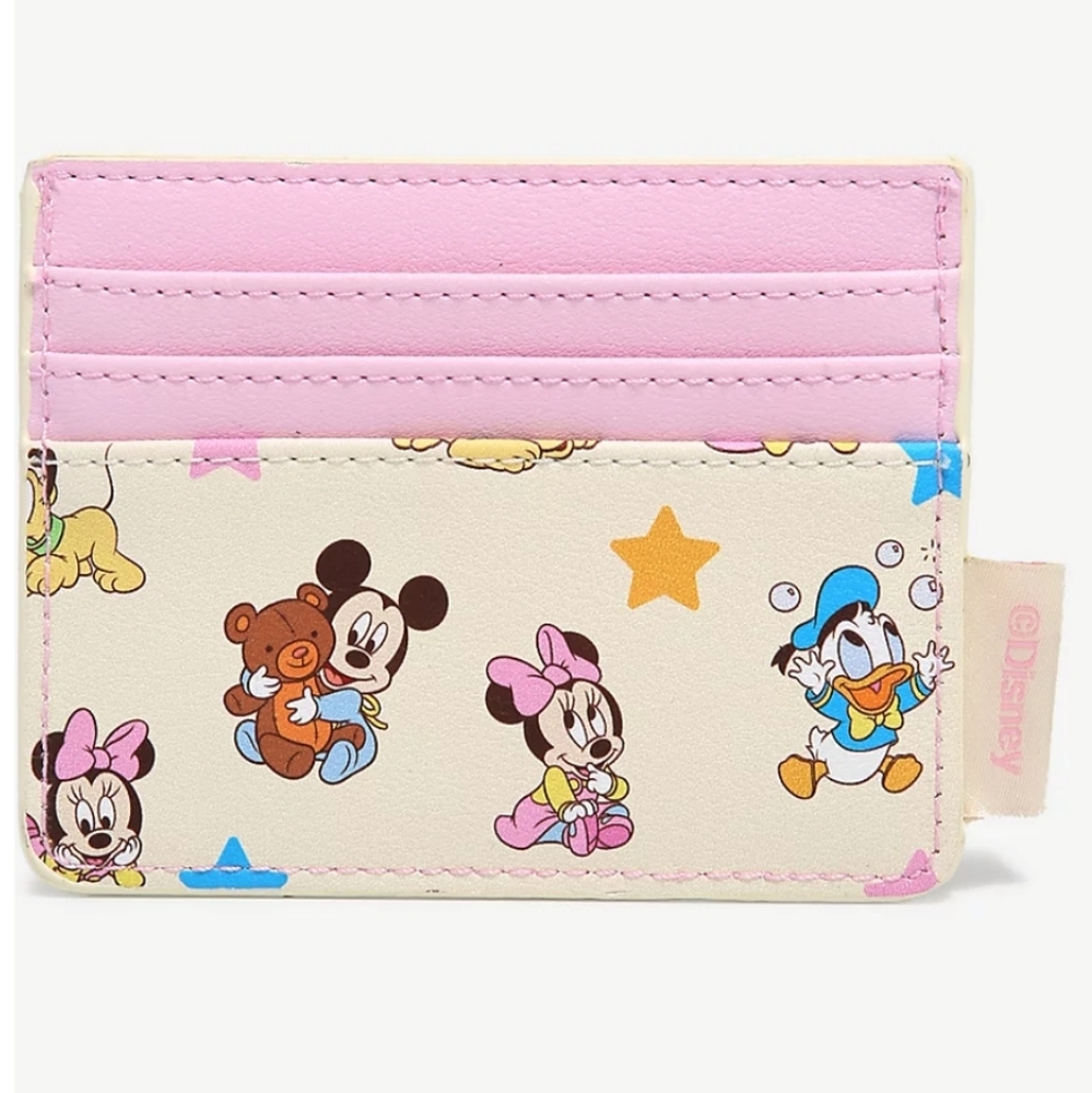 NWT Loungefly Baby Mickey and Friends backpack and cardholder - Picture 11 of 16